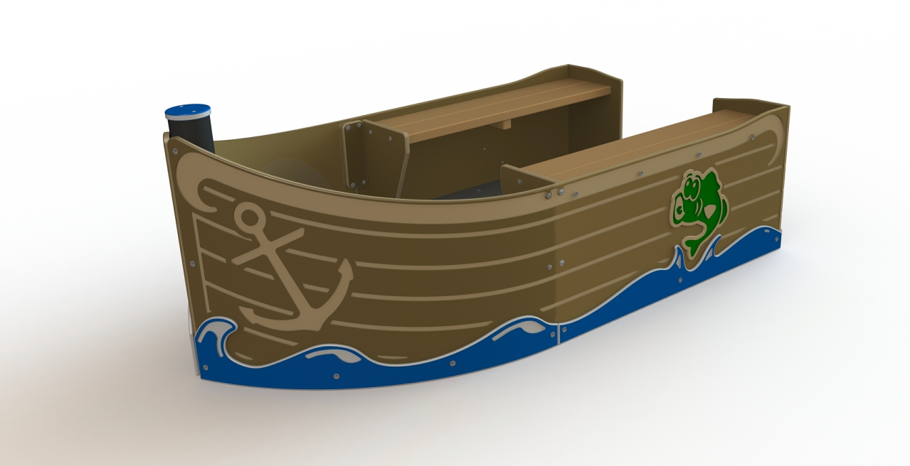 GL Jones Playgrounds - Little Matey Play Ship